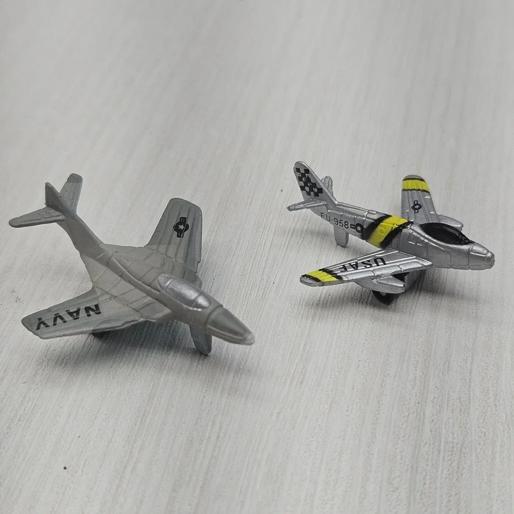 Vintage Lot 15 Micro Machines Fighter Jets War Planes 1980s